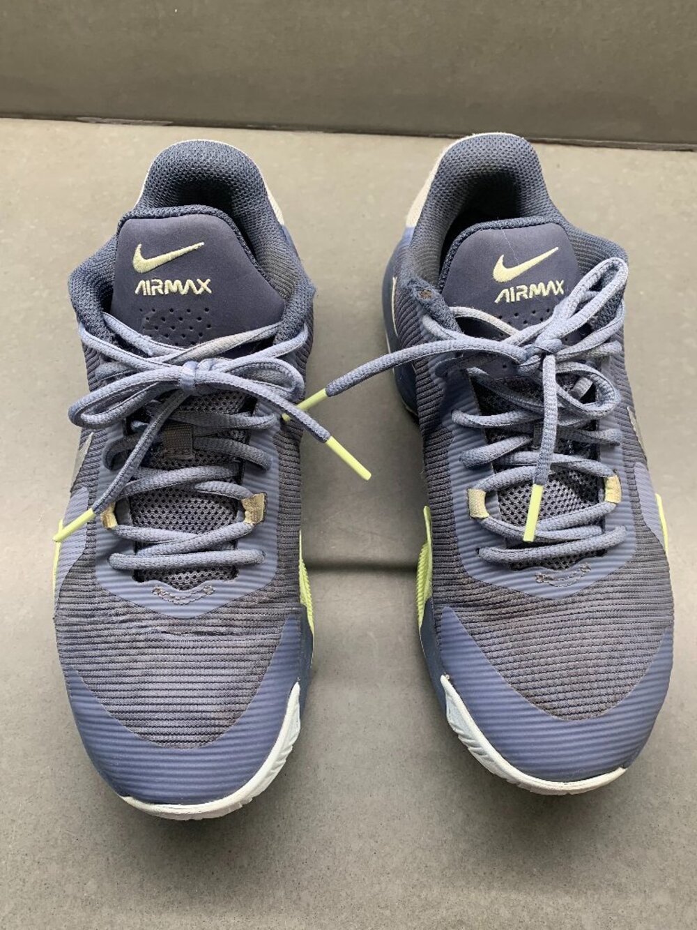Nike Impact 4 Basketball Shoes Gray Volt Men's 7 Women's 8.5 DM1124-402